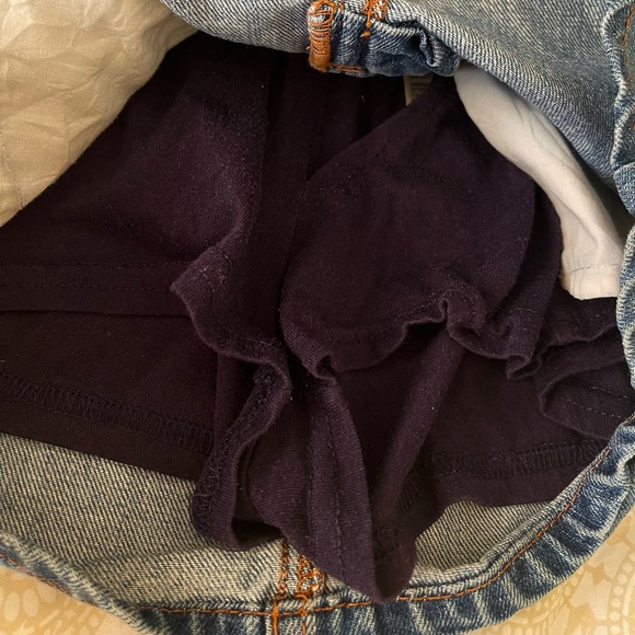 Blue Denim Skirt/ Shorts  for girls - Picture 6 of 6